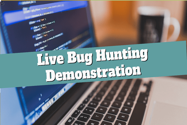 Live Bug Hunting Demonstration cover