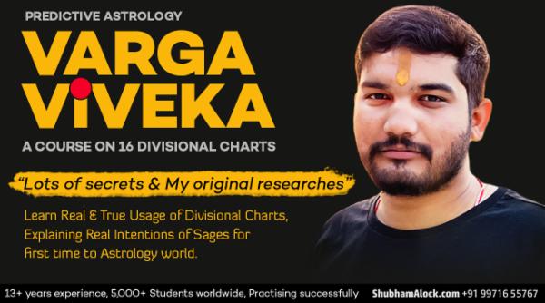 Varga Viveka: Most Extensive & In-Depth Course on 20 Divisional Charts of Traditional Astrology cover