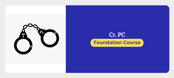Cr. P. C. Foundation Course (Updated) cover