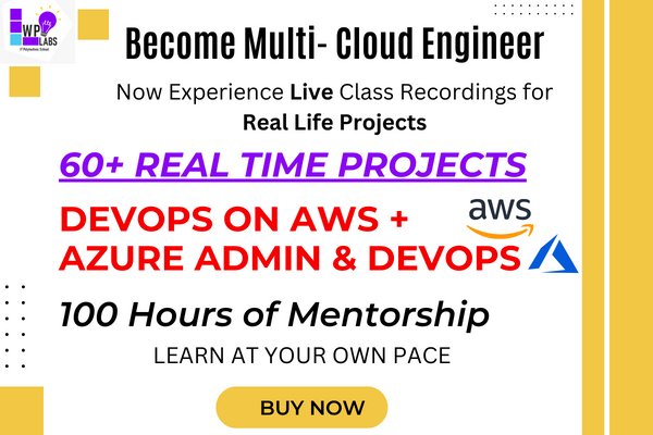 Become a Multi-CloudOps Pro: Master DevOps on AWS & Azure with 60 Real-Time Projects cover
