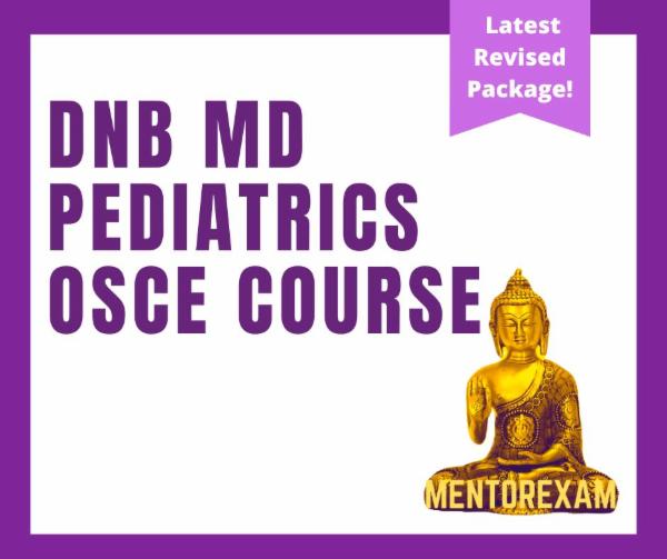 DNB MD Pediatrics OSCE Course cover