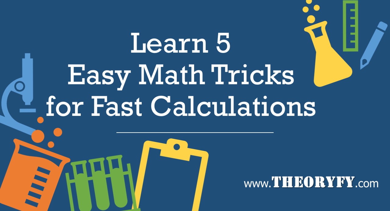 Learn 5 Easy Maths Tricks for Fast Calculations cover