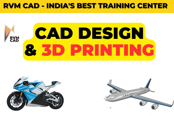 CAD Design and 3D Printing Course! cover