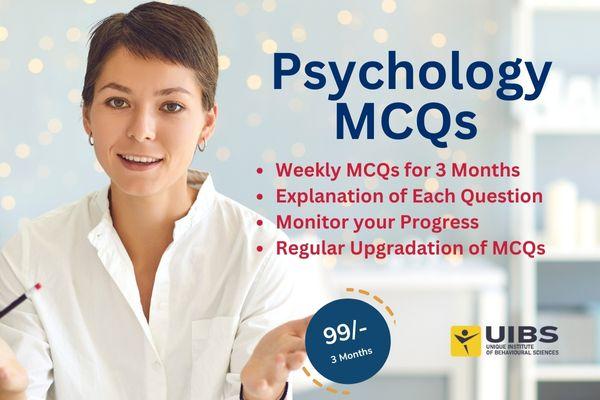 Weekly Psychology MCQs cover