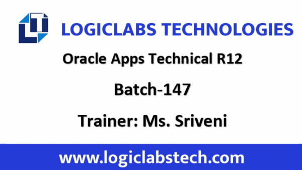 Oracle Apps R12 Technical (R12.2.10) - Batch 147 cover
