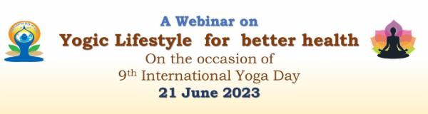 A Webinar on Yogic Lifestyle for better health cover