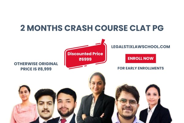 2 MONTHS CRASH COURSE ON CLAT PG ENTRANCE EXAMINATION cover