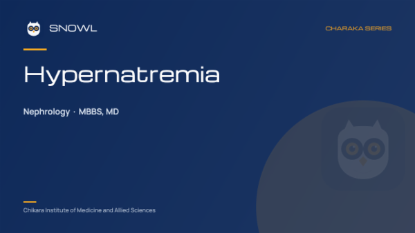Hypernatremia cover
