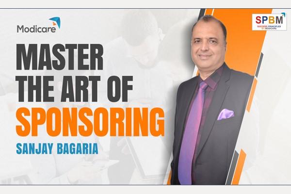 Master the Art of Sponsoring by Sanjay Bagaria cover