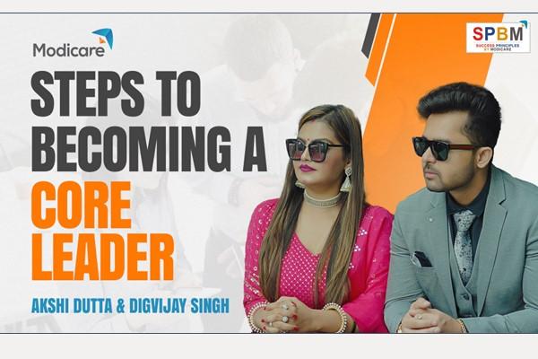 Steps to Becoming a Core Leader by Akshi Dutta & Digvijay Singh cover