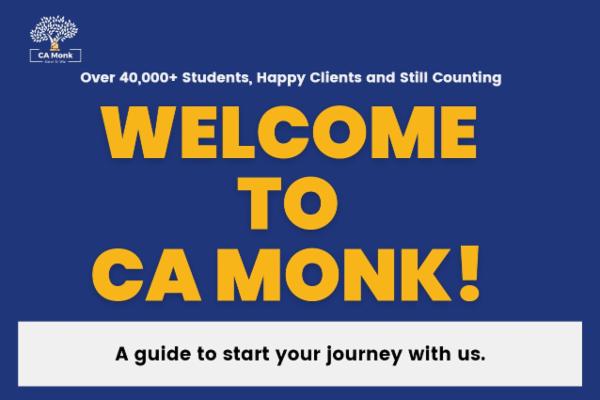 Welcome To CA Monk cover