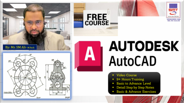 AutoCAD 2D Complete Free Course cover