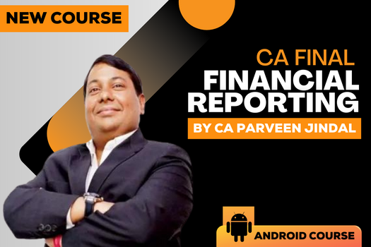 CA Final FR Android App | New Course | CA Parveen Jindal cover