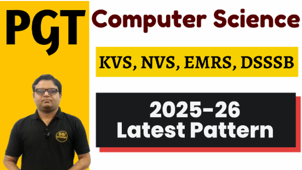 PGT Computer Science: KVS, NVS, EMRS, DSSSB, State PGT cover