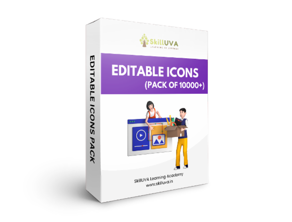 10000+ Editable Icons Pack cover