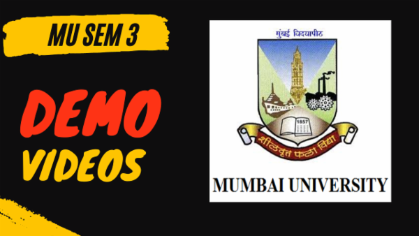 SEM 3 DEMO VIDEOS cover
