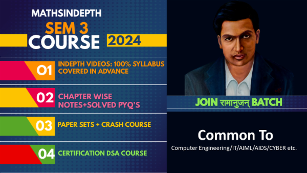M3+DSA+FREE COURSES ( रामानुजन BATCH ) cover