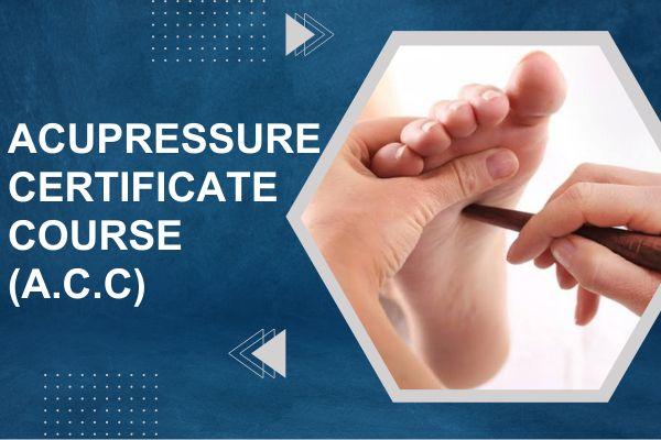 Acupressure Certificate Course (A.C.C) cover