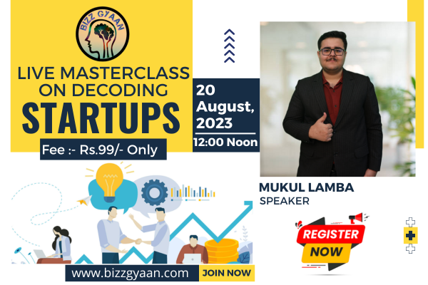 Decoding Startups By Mukul Lamba cover