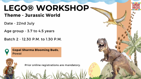 B2-Powai- Jurassic World cover