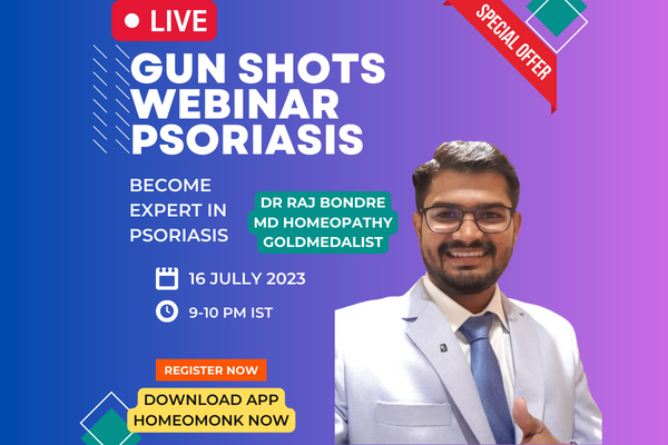 Gun shots Psoriasis Webinar Dr Raj Bondre cover