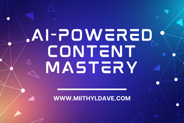 AI-powered Content Mastery cover