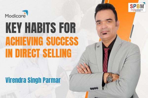 Key Habits of Achieving Success in Direct Selling by Virender SIngh Parmar cover