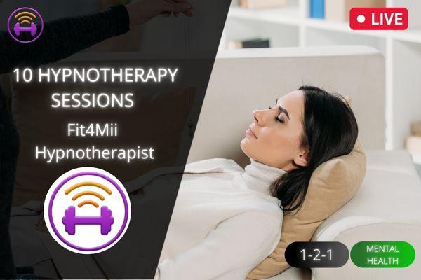 10 Hypnosis and Hypnotherapy Sessions cover