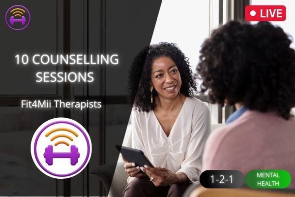 Book 10 Therapy Counselling Sessions cover