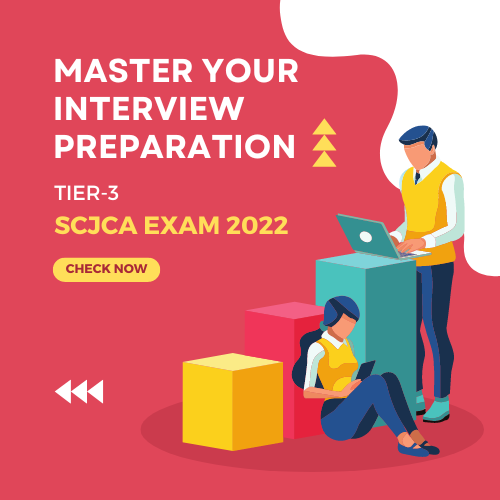 INTERVIEW PREPARATION DISCUSSION FOR SCJCA EXAM 2022-  cover