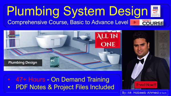 Plumbing System Design- Comprehensive Course cover