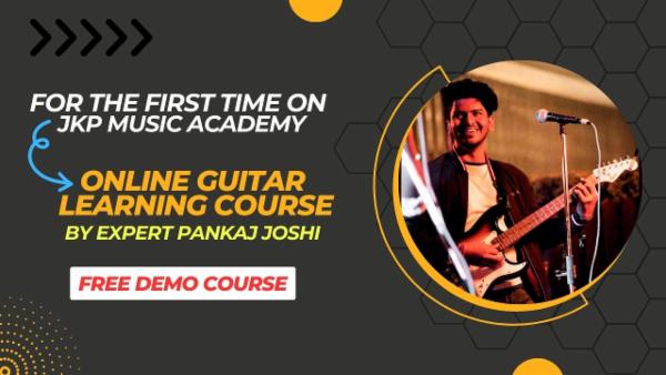 ONLINE GUITAR LEARNING DEMO COURSE cover