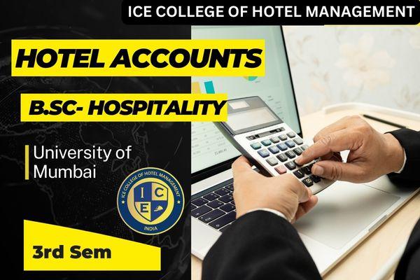 Hotel Account 3rd sem cover