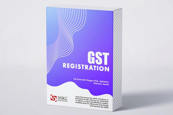 GST Registration Certificate Course cover