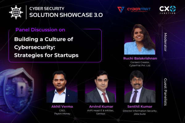 CS3 3.0 Panel Discussion 3: Building a Culture of Cybersecurity: Strategies for Startups cover