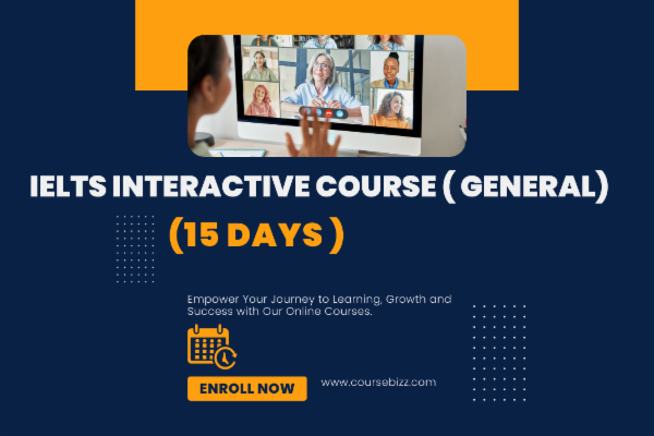 IELTS 15 DAYS INTERACTIVE COURSE (GENERAL) cover