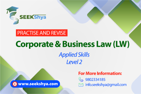 Corporate and Business Law (LW) (ENG) (Practice and Revise) cover