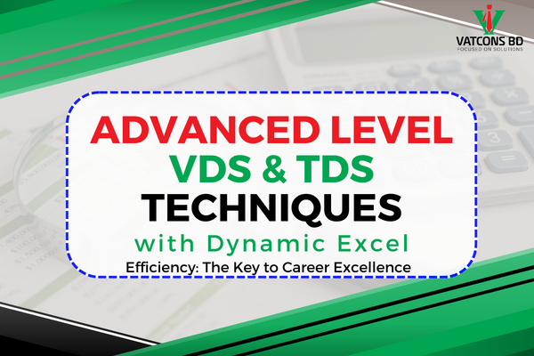 Advanced level VDS & TDS Techniques with Dynamic Excel cover