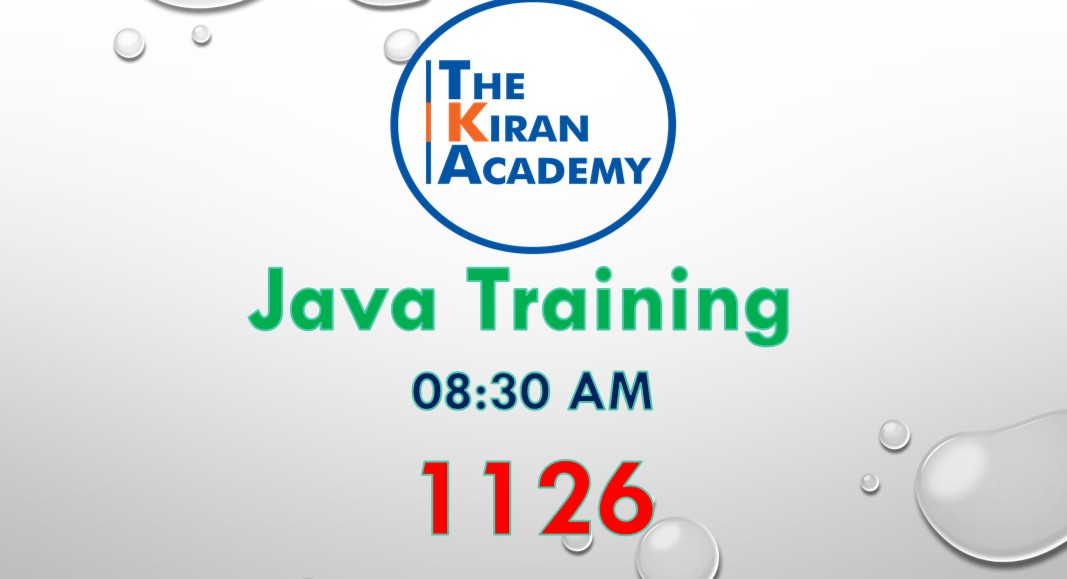 Hybd K 1126 Java 8:30 AM cover