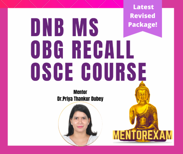 DNB MS Obstetrics Gynecology OSCE Course cover