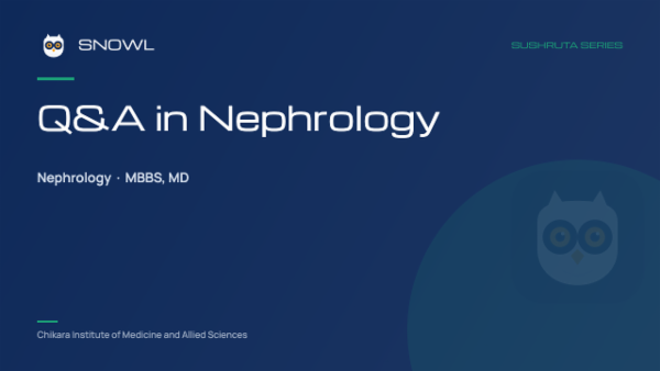 Q&A in Nephrology cover