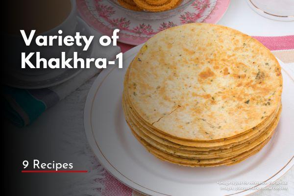 Variety of Khakhra - 1 cover