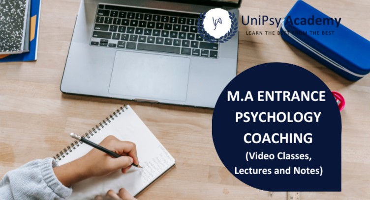 CUET M.A. Entrance Psychology Coaching (Video Classes, Lectures, and Notes) cover