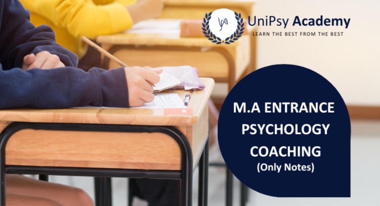 CUET M.A. Entrance Psychology Coaching (Only Notes) cover