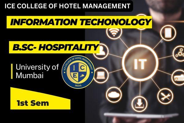 Information Techonology- 1st Sem cover