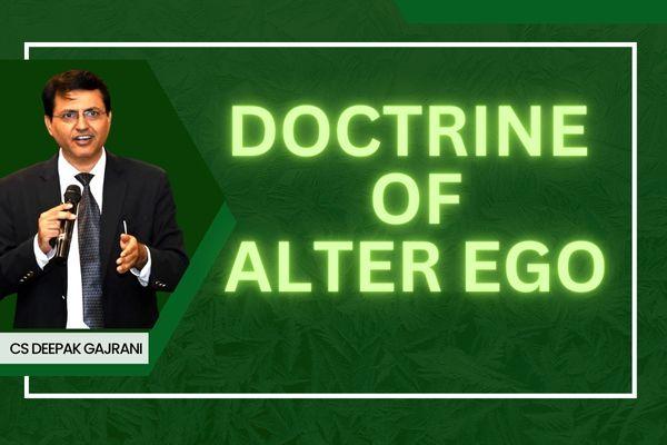 Doctrine of Alter Ego cover