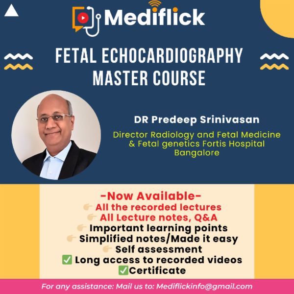 Fetal Echocardiography Master course cover