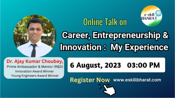 Career, Entrepreneurship & Innovation : My Experience cover