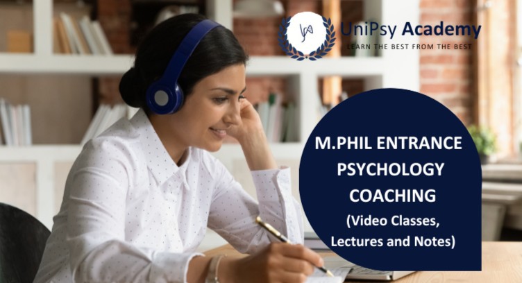 M.Phil Entrance Psychology Coaching (Video Classes, Lectures and Notes) cover