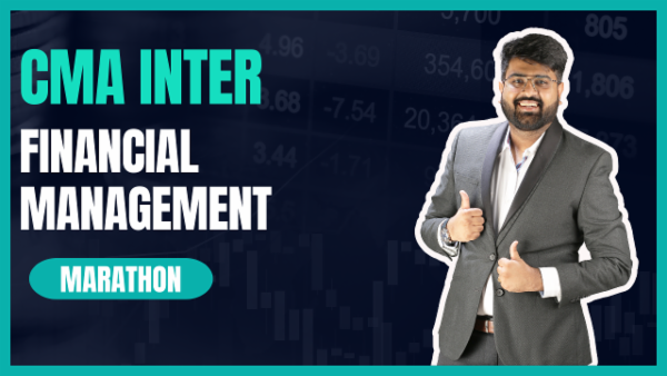 CMA Inter Cost & FM marathon June/Dec 2024 cover